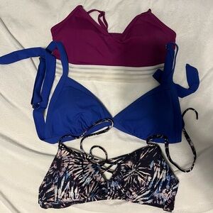 Size large swim top bundle